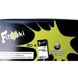 Φιλτράκια Filtraki Maxi 5.6mm (120 φίλτρα) - Κουτί 20 τμχ