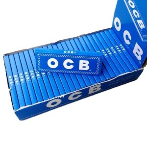 Χαρτάκια OCB Μπλε - Κουτί 25 τμχ