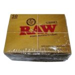 Τζιβάνες RAW Φυσικές Ακατέργαστες - Κουτί 50τμχ