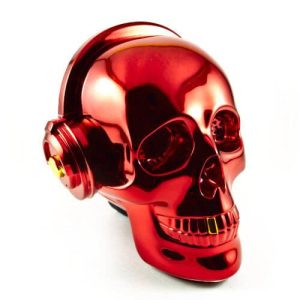 OneDer-v7-bluetooth-wireless-speaker-mobile-ηχείο-νεκροκεφαλή-skull-red-κόκκινο-cover
